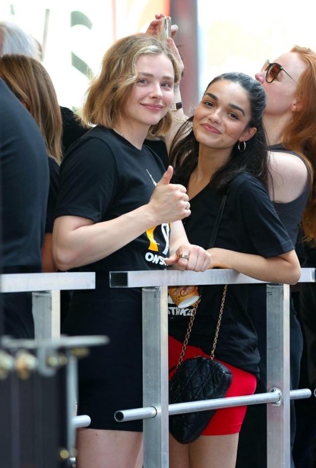 Rachel Zegler (and Chloë Grace Moretz)