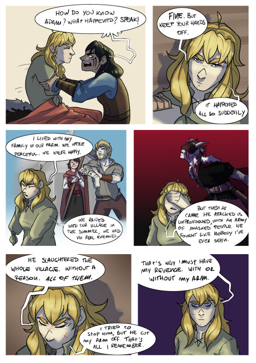 Here’s the first chapter of my webcomic Gjalda: unfortunately I can’t put all the pages here, you ca