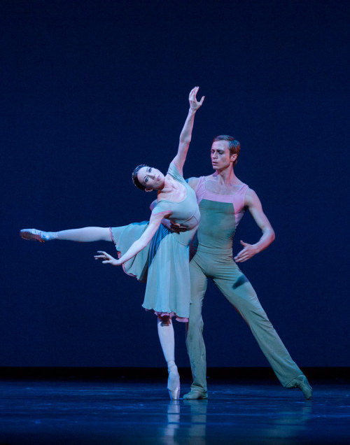 Viktoria Tereshkina and Andrei Yermakov in Concerto DSCH. Mariinsky Ballet, London, Royal Opera Hous