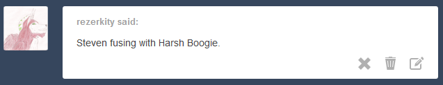 Scribble Fact: Harsh boogie is just the name of the blog, the fuzzy guy&rsquo;s