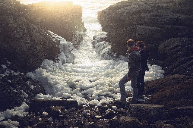 bitrates:  Way of foam to the Unknown by Baptiste Okala on Flickr. 