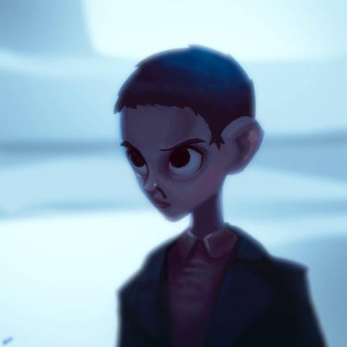 Some #StrangerThings fan art of #Eleven for PopCap Sketch Weeklies!