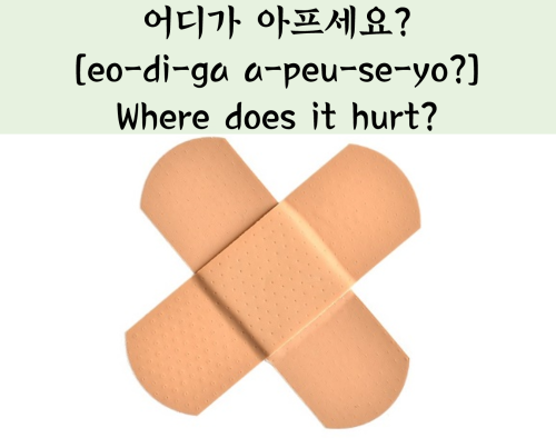 [Learn Korean]어디가 아프세요?=Where does it hurt?