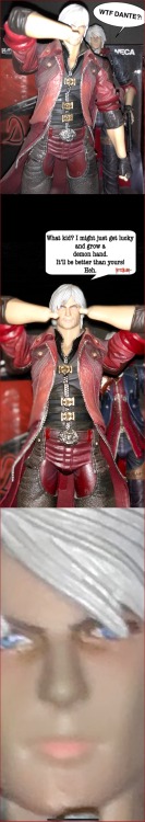 mrs—sparda:Dante is out of control! He is hyped over all this Devil May Cry 5 news.I made that