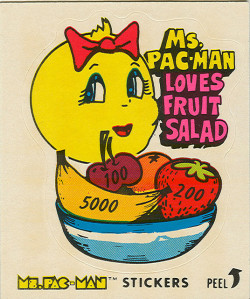 rediscoverthe80s:  Fleer Ms.PAC-MAN"