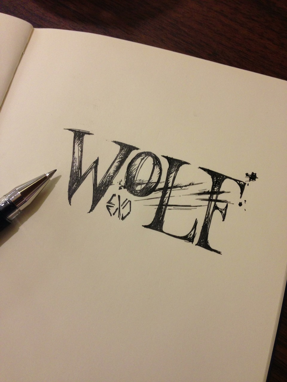 ultrakeurae:  doodled while sitting in a cafe, I’m thinking of doing all the other