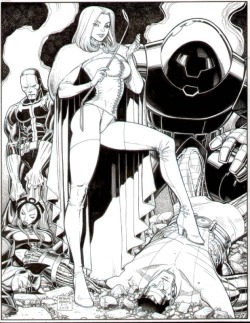 brianmichaelbendis:  Emma Frost by Arthur