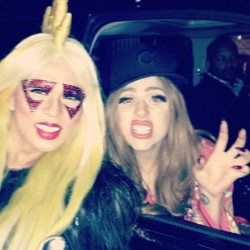 fuckyeahladygaga:  With a monster after the