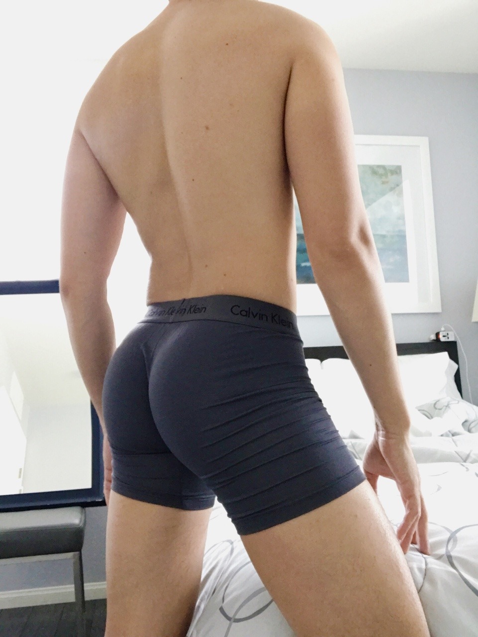 cutiewithahotbooty:  35 shades of grey  Peel those tight undies back for Daddy!https://show-daddy.tumblr.com