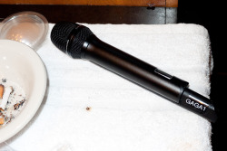 terrysdiary:  Lady Gaga’s microphone. 