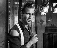 terrysmalloy:  Marlon Brando in ‘A Streetcar Named Desire’, 1951.  &ldquo;Now