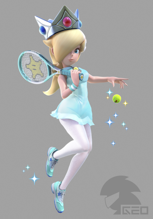 [Photomontage] Rosalina Mario Tennis Aces Render Edit◤Patreon  ◤Youtube  ◤Facebook  ◤Twitter   ◤Devi