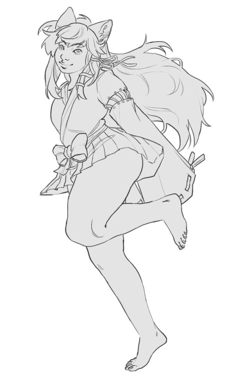 it was only a matter of time till i joined all the other artists for the WINTER COMMISSIONS. here&rs