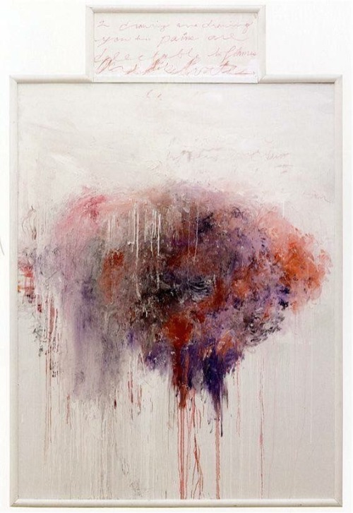 immafuster - Cy Twombly - Analysis of the rose as sentimental...