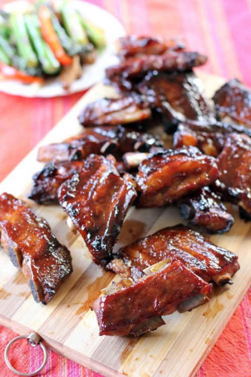seefooddieit:  (Hoisin Pork Ribs) 