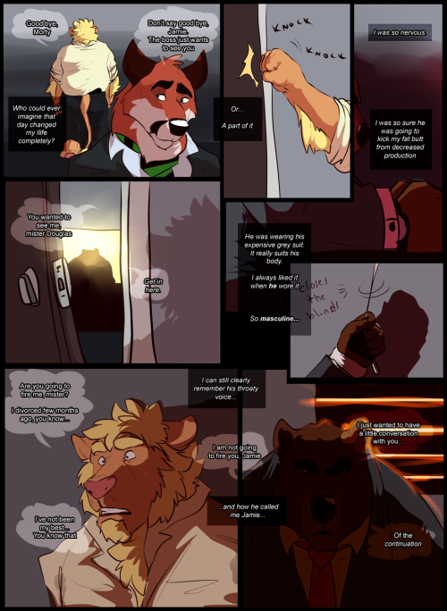 Porn Pics gay-furry-wolf:  Private Payday Comic done