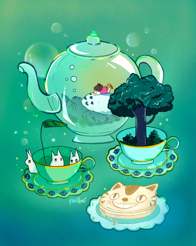 Totoro Teatime Follow me on Instagram!