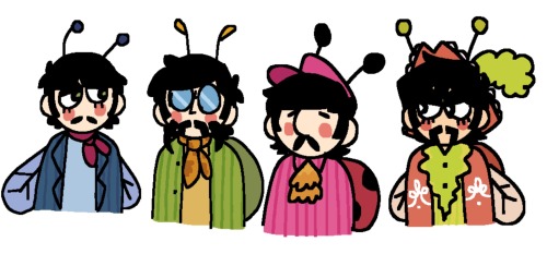 Beetle Sized Beatles But Now They Are Beetles