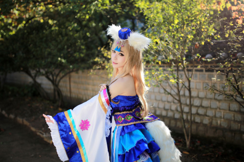 Kaku-san-sei Million Arthur (Nine Tailed Fox)  More Cosplay Photos & Videos - http://tinyurl.com/mddyphv  New Videos - http://tinyurl.com/l969dqm 