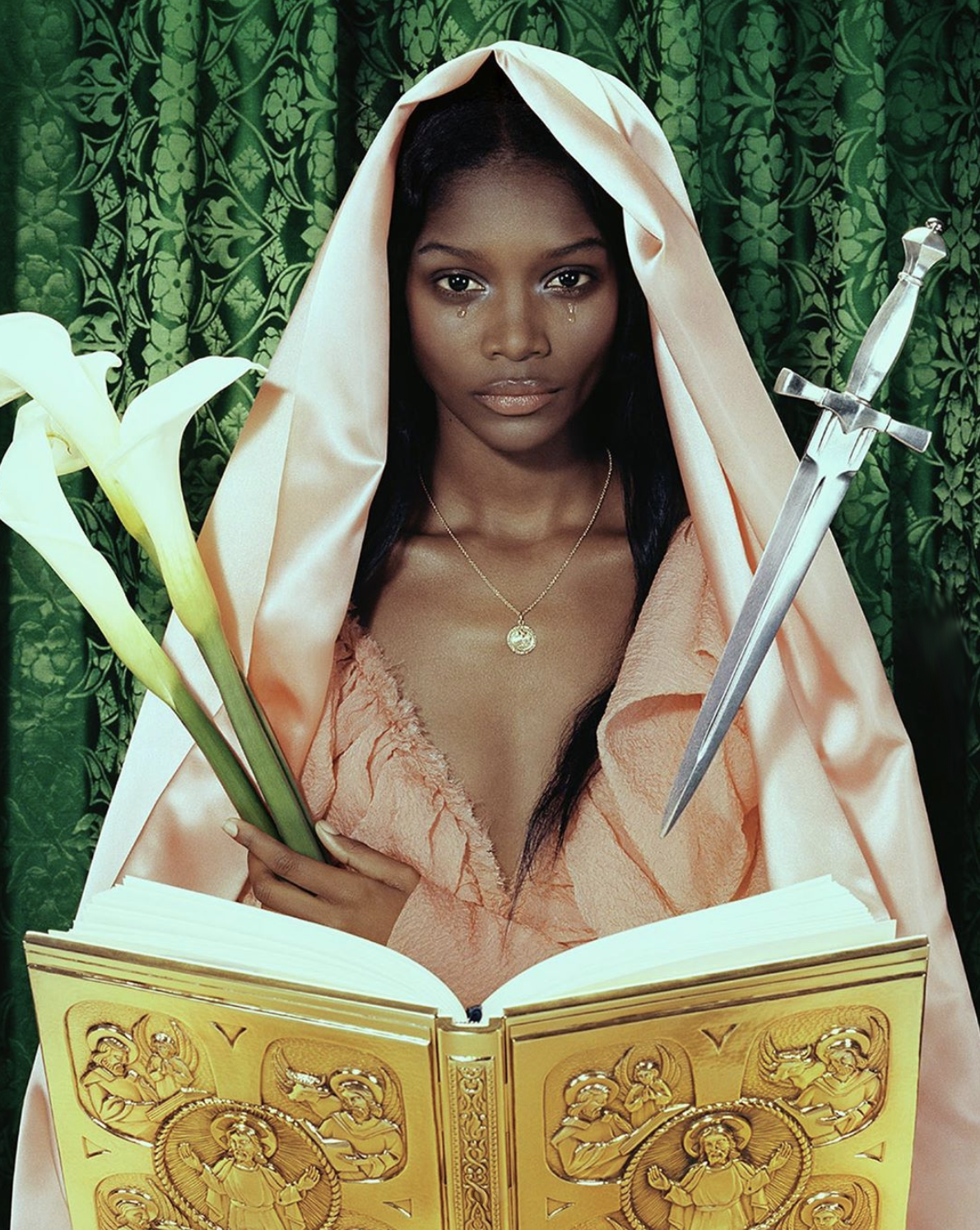 leah-cultice:Elibeidy Dani by Miles Aldridge for Numero France December 2018