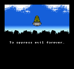 the-ankle-rocker:  Crystalis - NES - SNK: Black screens, white text. Not much more… but it still gives me chills. I love this game.