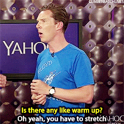 sakibatch:  cumberbatchlives: Benedict talking about motion capture in the ‘The Hobbit: The Battle of the Five Armies’ for yahoo (x)  MOTION CAPTUREEEE 