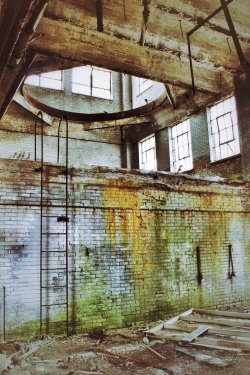 :  Abandoned factory. Mahanoy City, Pennsylvania. 