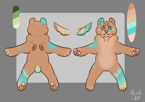 Bear Sona Ref For My Sister @radicalremi, So She Has A Rough Ref For When She Battles It Out On ArtFight!!