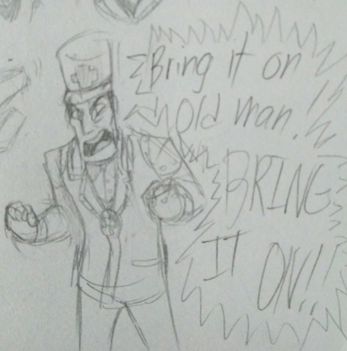 Thought Of This In A Middle Of Class And I Had To Draw It