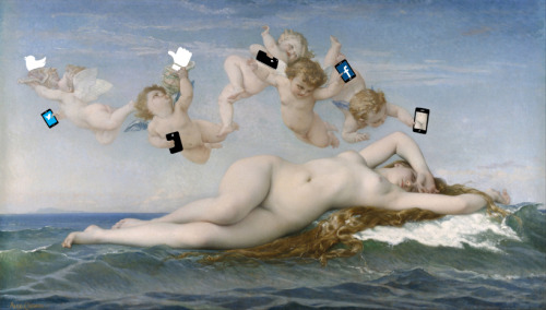 Based on : The birth of Venus by Alexandre Cabanel (1863).
ART X SMART Project by Kim Dong-kyu, 2013.