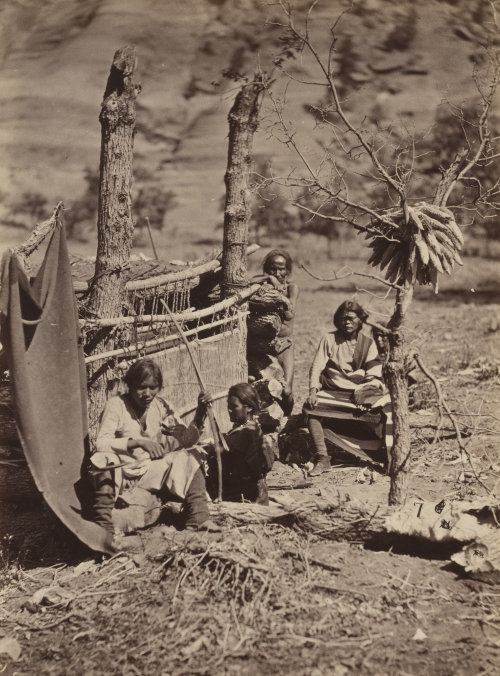 humanoidhistory:People of the Navajo nation, circa 1872, photographed by Timothy O’Sullivan.&n