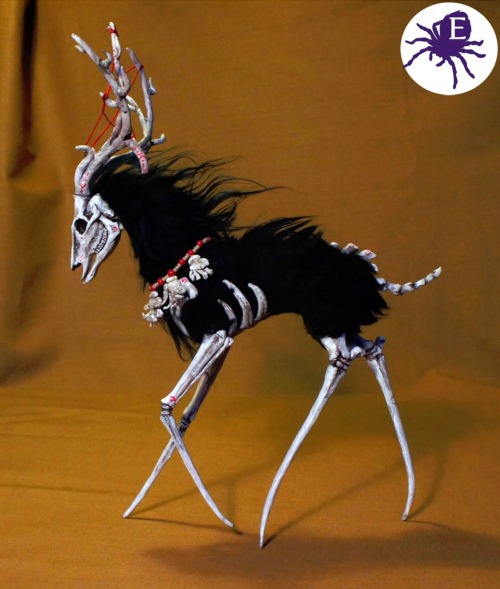 mydeadthingsdiary: ex0skeletal: (via Hollow Beast -Sculpture by Escaron on deviantART) AHHH TINY FEE