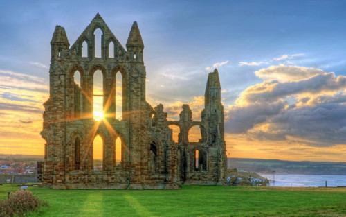 Ruins of a Monastery in England (North Yorkshire)