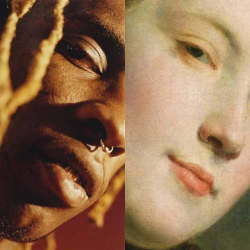 pr1nceshawn:  Young Thug As Paintings - Comparing the photos of rap artists with classical paintings by Hajar Benjida.