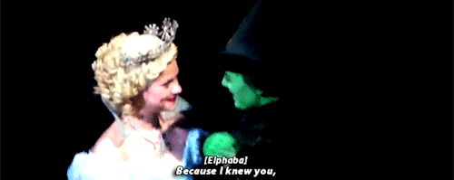 adaemonie:  marinavermilion:   rockfeels:  I JUST SPAT OUT MY TEA WHICH ACTORS CANONIZED THIS   Their names are Lucy Scherer (Glinda) and Roberta Valentini (Elphaba), they played in German production of Wicked, and yes, they’re amazing :)   I saw them