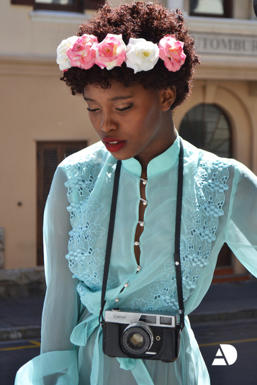 High Court: The First Dance. Photos by Azola Dyonta, Model Zipho Gum, Styling by Siki Msuseni. (via 