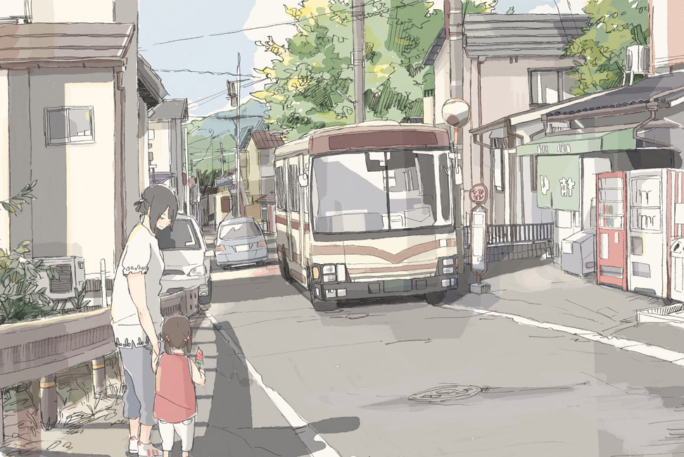 jlingasd:  Great backgrounds by わみず      