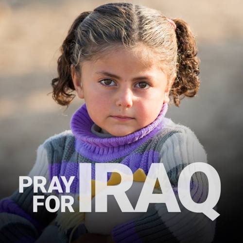 The battle for Mosul is underway. Please pray for Iraq. More than 1 million people could be displace