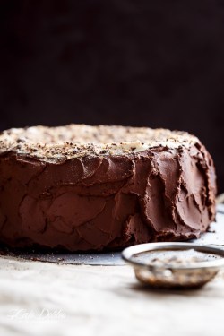 foodffs:  CHOCOLATE PEANUT BUTTER CHEESECAKE CAKE Really nice recipes. Every hour. Show me what you cooked! 