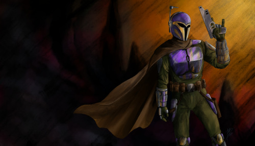 While discussing Star Wars stuff with a friend:“So they always say mandalorian armors are handed dow