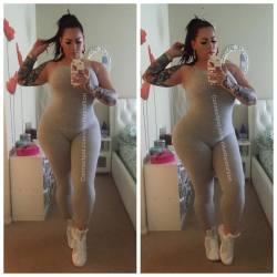 elkestallion:  Lil jumpsuit action…😋