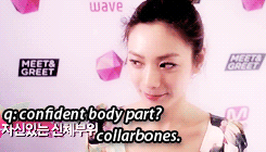 pinkhot:  nana being the weird cutie that she is in her chatterbox interview ♡ 