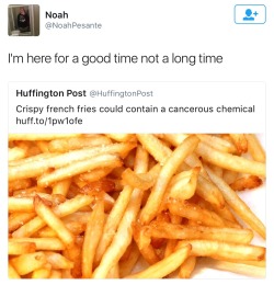 funkdracula:  death by fries would not be