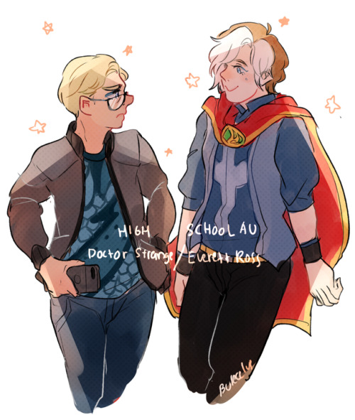 bulecelup:Avengers Academy AU Doctor Strange / Everett Ross!!I hope they’ll add Everett for real in 