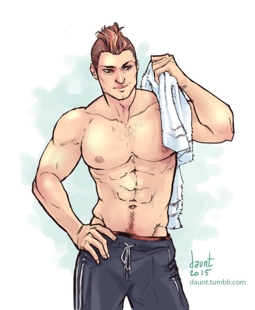 daunt:  Midnighter for ManSmutMonday! I looove him, make sure to pick up his comic!