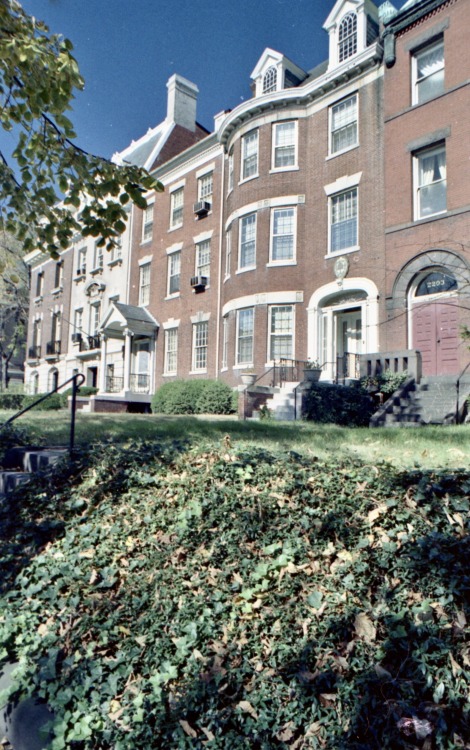 Kalorama Houses, Used as Embassies for Smaller Countries, Washington, DC, 1973.Larger and richer nat