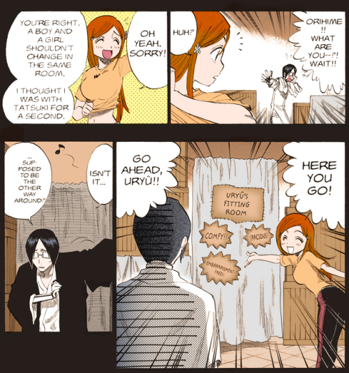 rukiadriedhisrain: Bleach chapter 119Bonus: