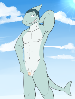 Shark Hunk With Dick