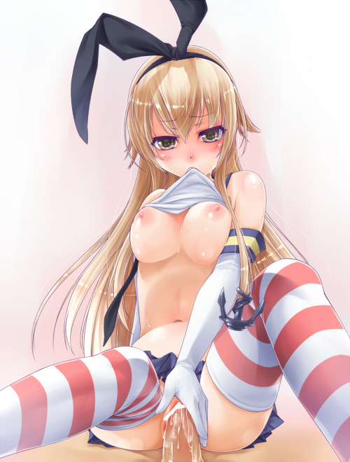 rule34andstuff:  Fictional Characters that I would “wreck”(provided they were non-fictional): Shimakaze(Kantai Collection).