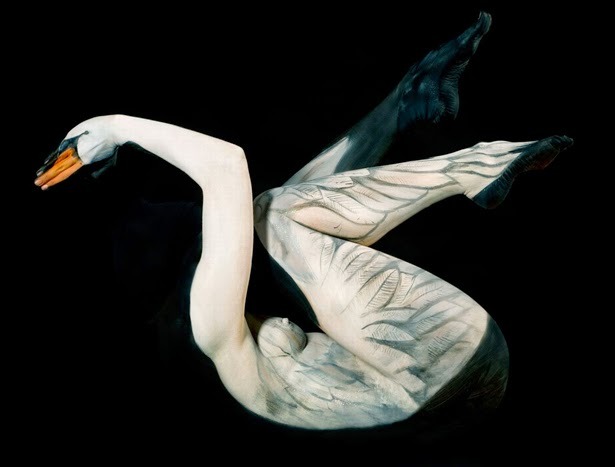asylum-art-2:  Unbelievable Body Art By Gesine Marwedel Turns People Into Animals